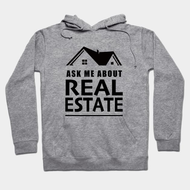 Real Estate Agent Gifts Hoodie by MoodPalace